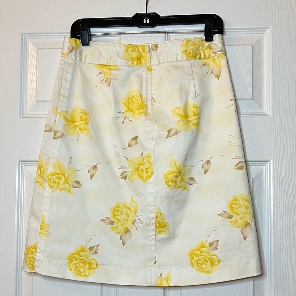 Banana republic floral skirt